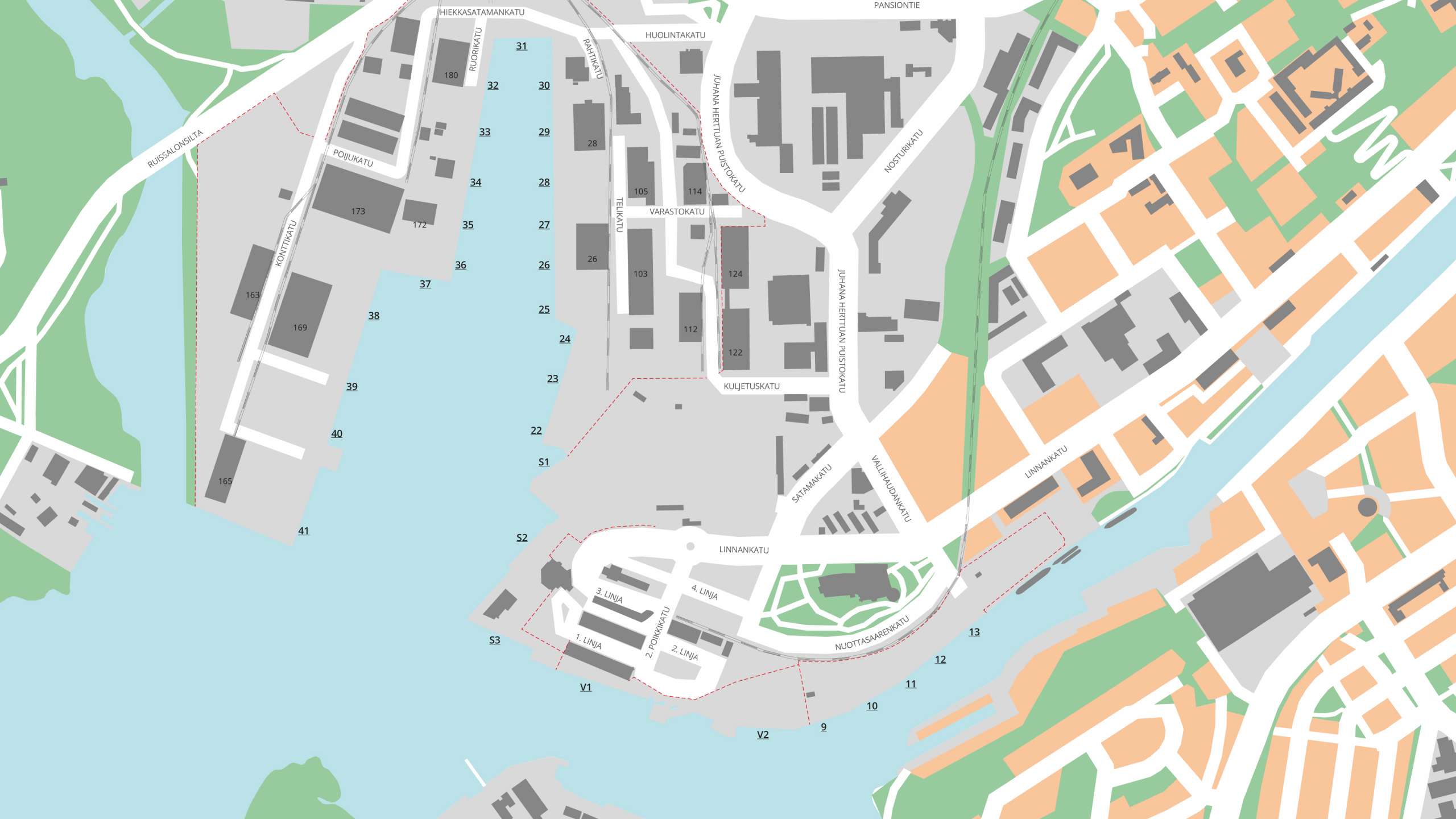 Berths – Port of Turku